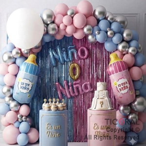 SET DE GLOBOS ARCO XL NI�O O NI�A (GY7927) 62 UNIDADES